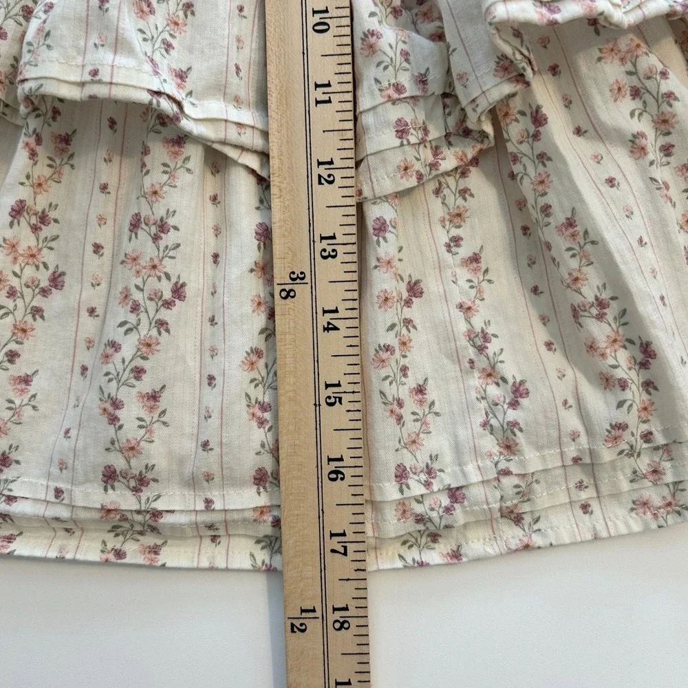 Noralee Floral Annette Tiered Dress Kids 4 Garden Party Flower Girl Wedding Boho